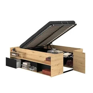 Lit 2 Places Generique Lit Coffre Paco 140 X 190/200 Cm Camif
