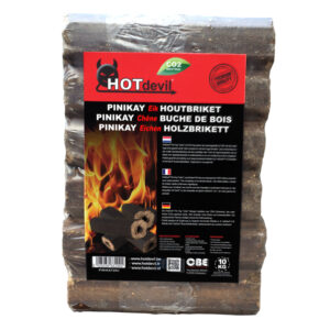 Mélange de briquettes de chêne 100% Pini Kay + terrasse en chêne Nestro (960kg)