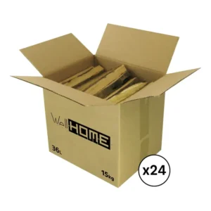 Caisse de bois de chauffage 360 kg Bûches de hêtre séchées